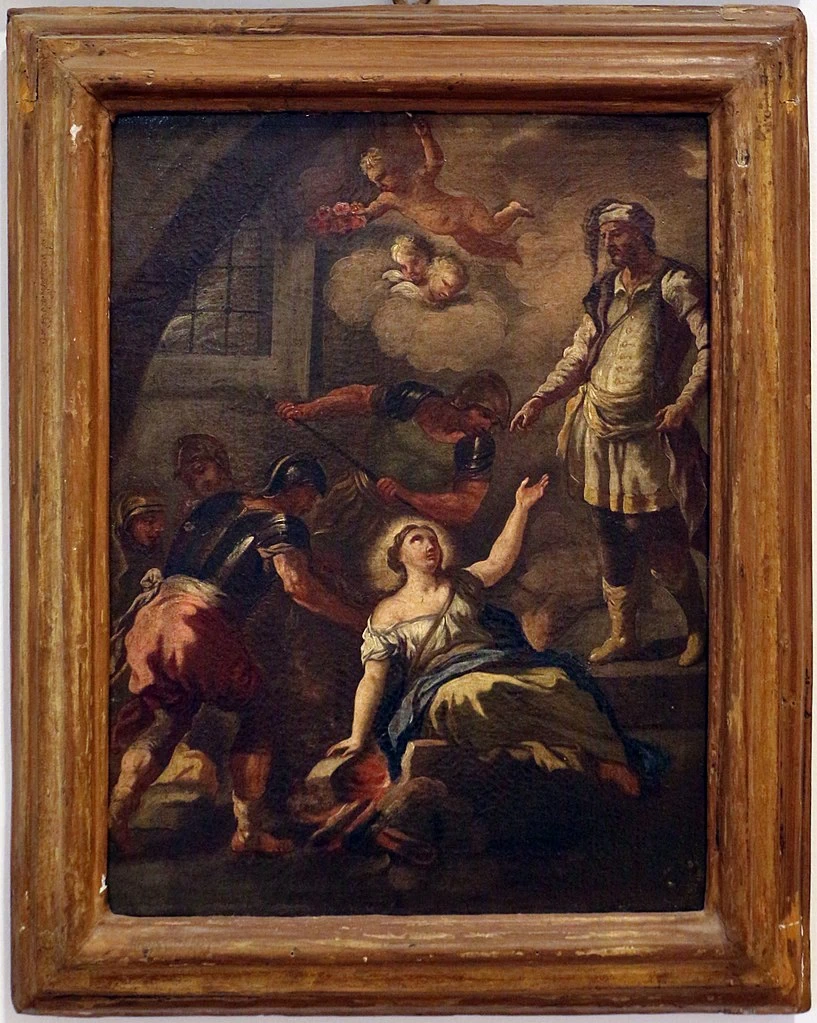 Martirio di sant'agata